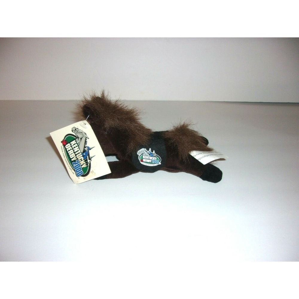 Kentucky Derby 2000 Missy May Brown Horse All Pro Championships Plush Bean Bag